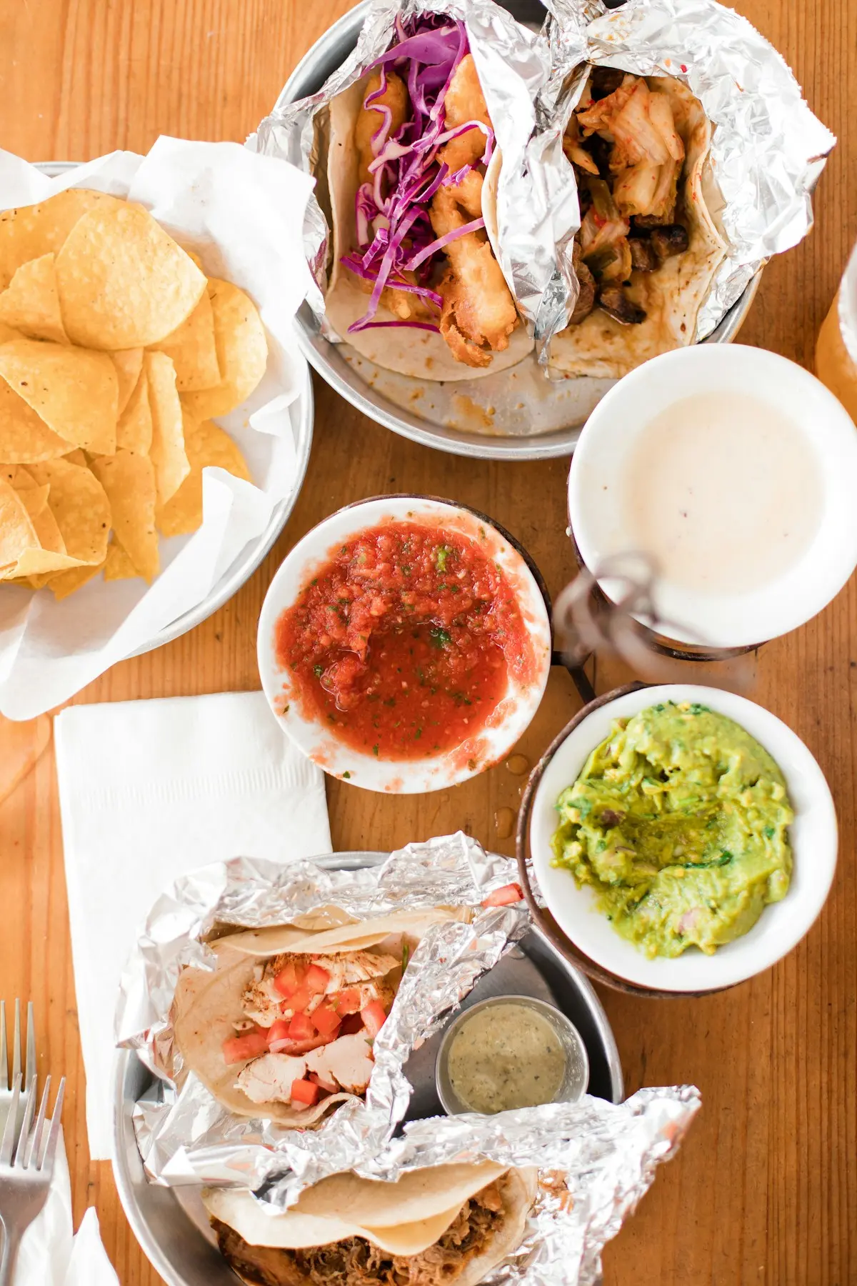 A generous table of Mexican food ready to share